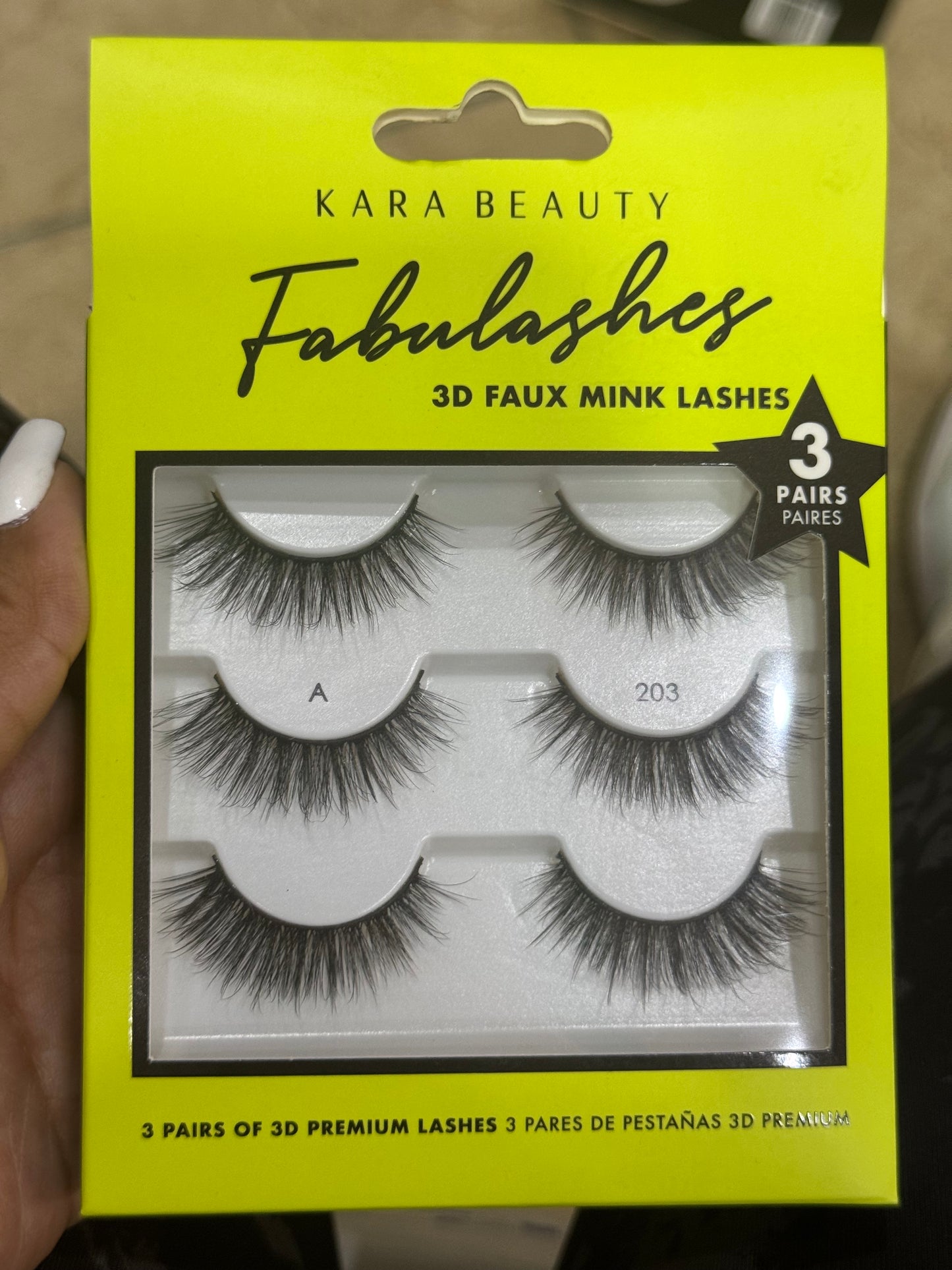 Set pestañas Kara Beauty