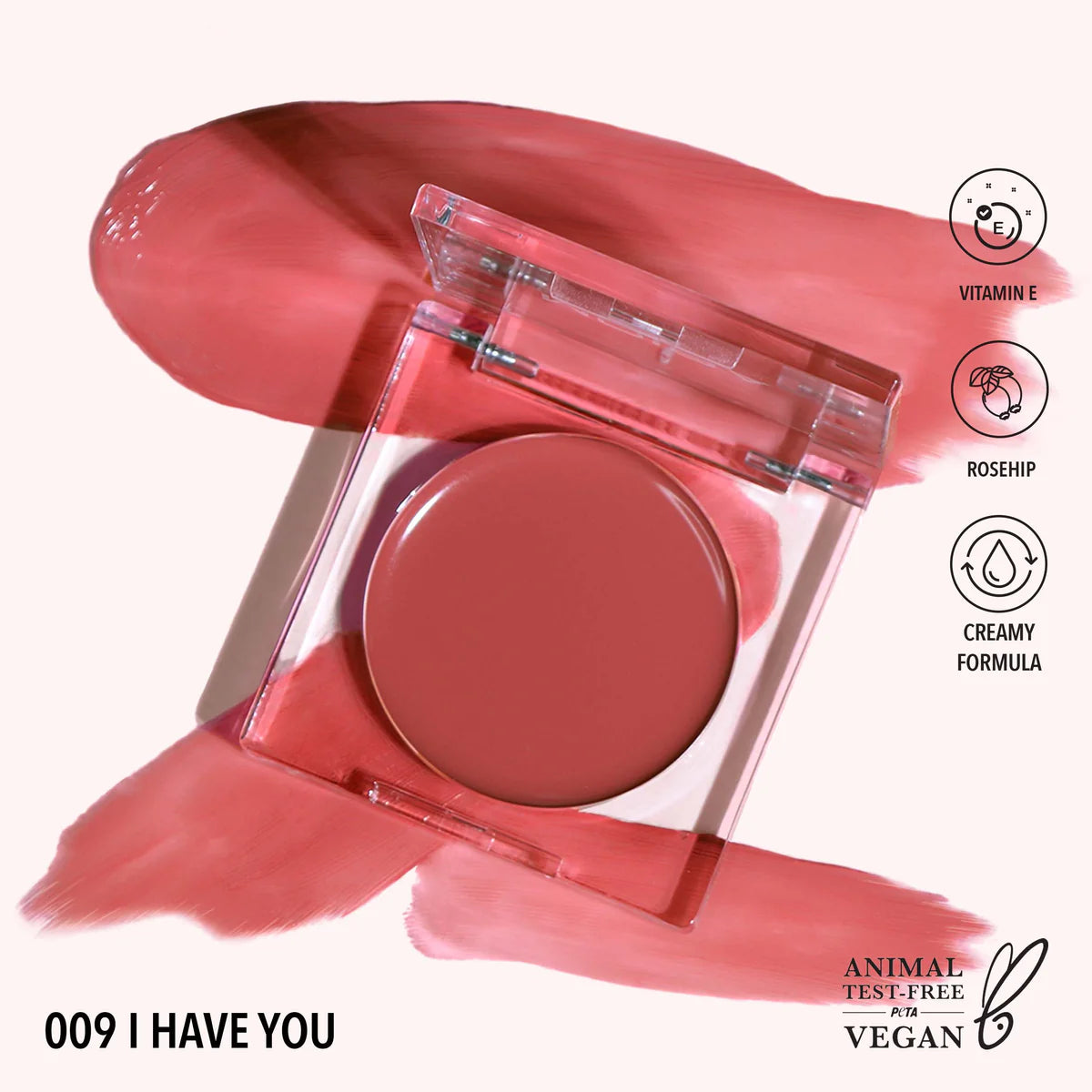 Loveheat Cream Blush 009 I Have you Moira Beauty