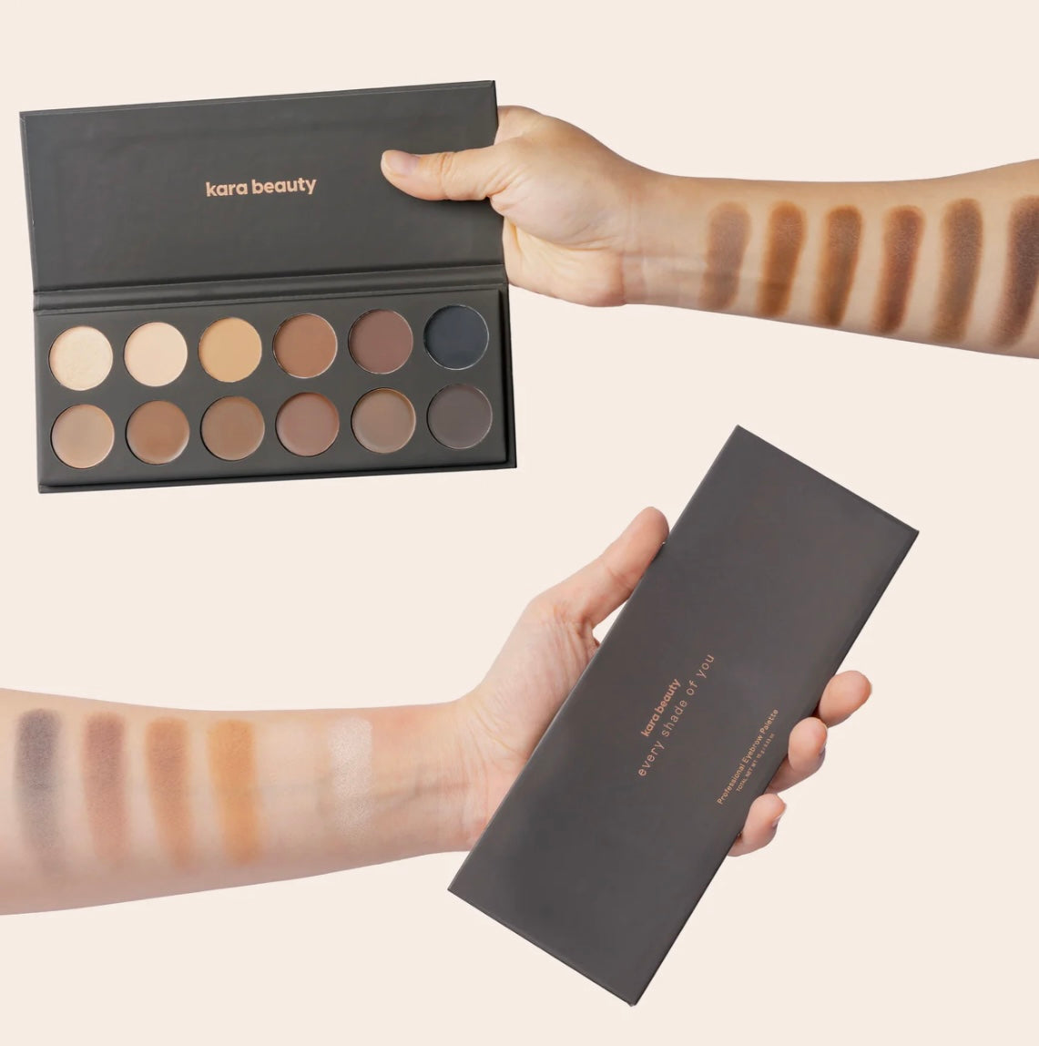Paleta de cejas Kara Beauty