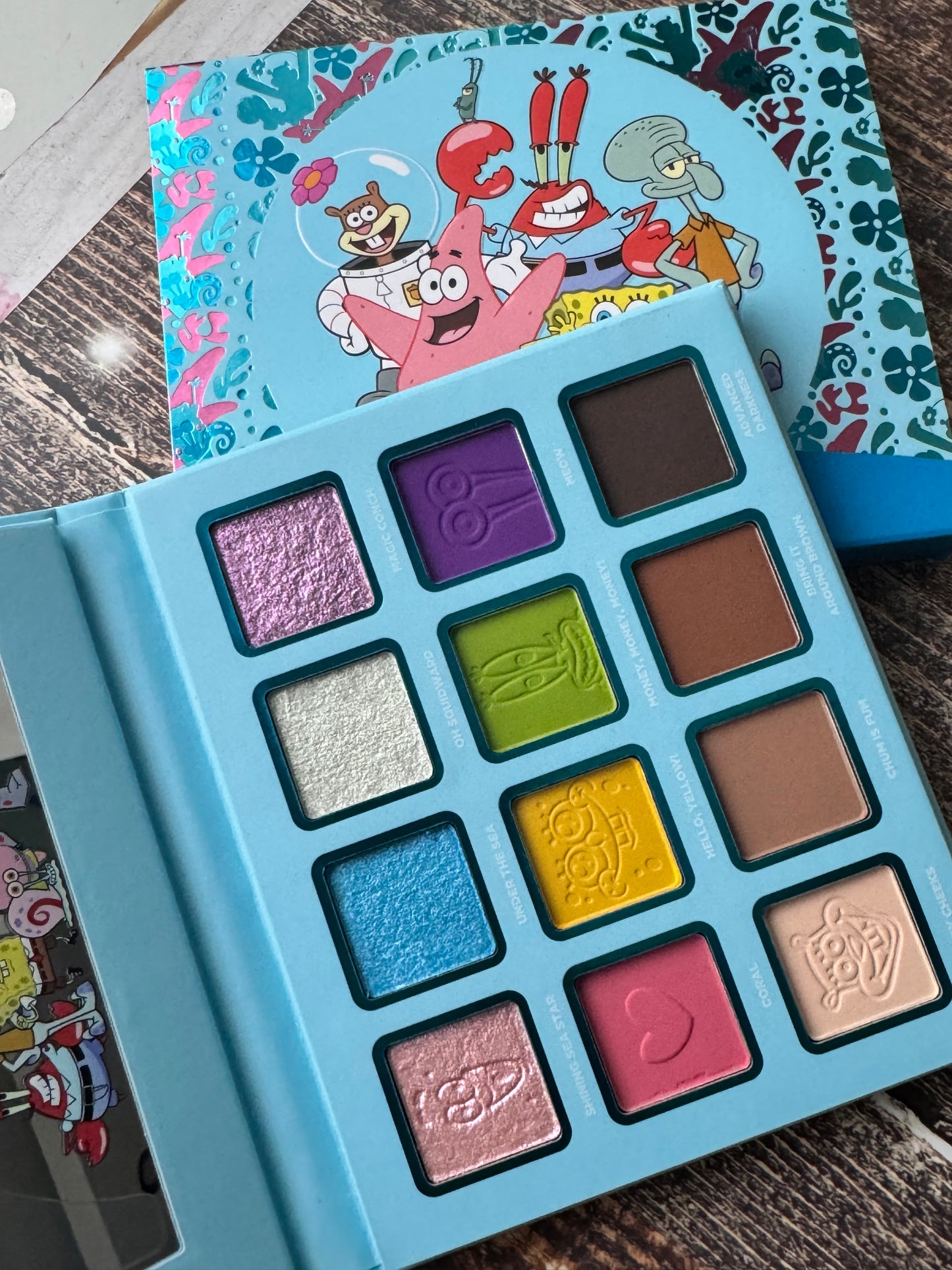 Paleta Bob Esponja Beauty Creations