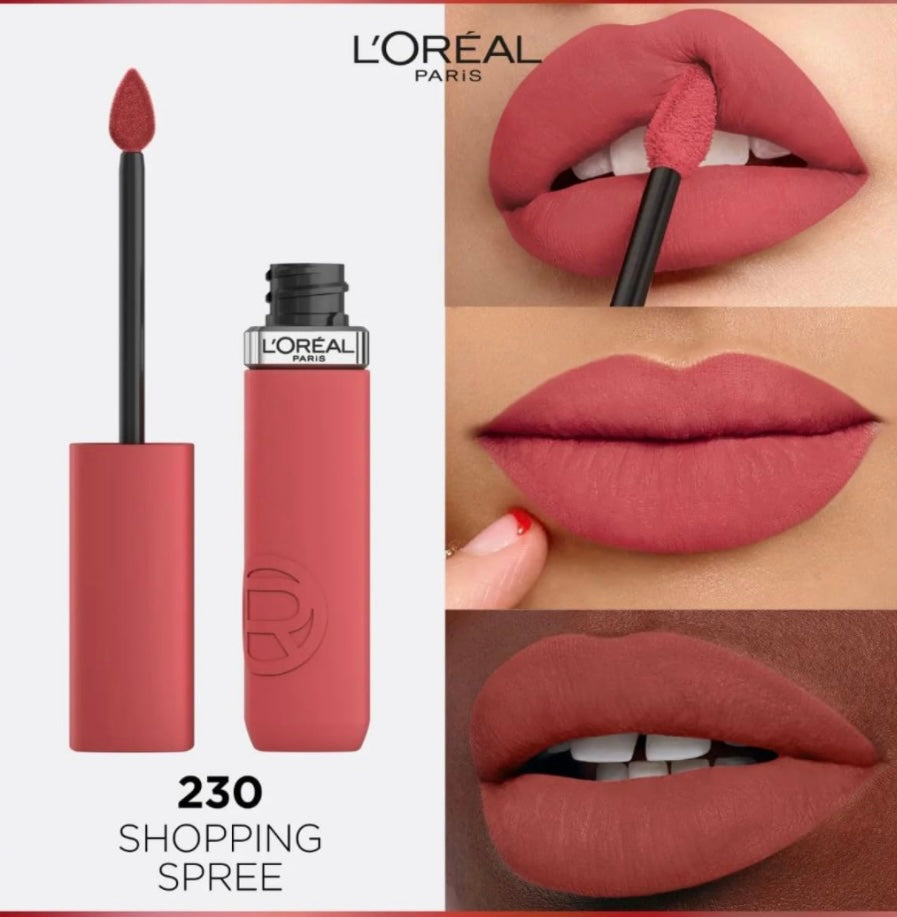 Labial Líquido Matte 230 Loreal Paris