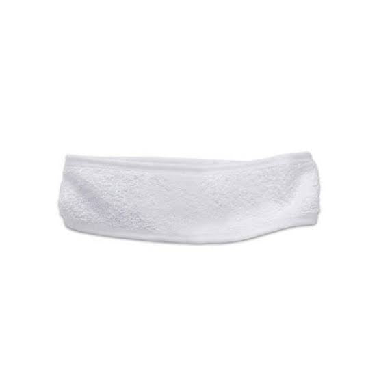 Vincha para maquillaje blanco