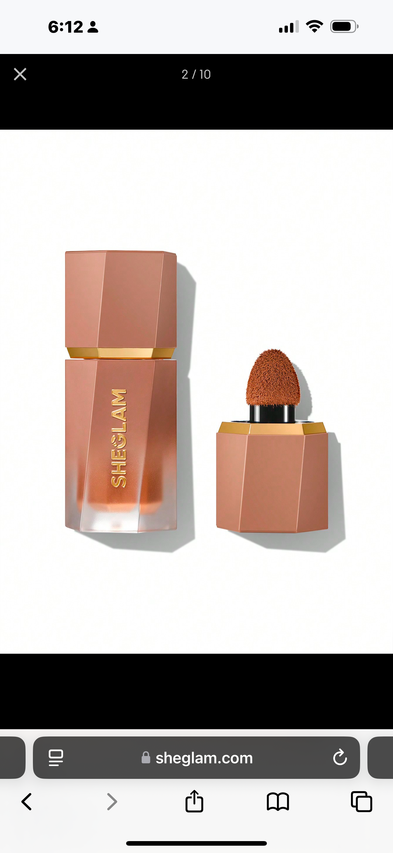 Bronzer líquido Burnt Sienna Sheglam