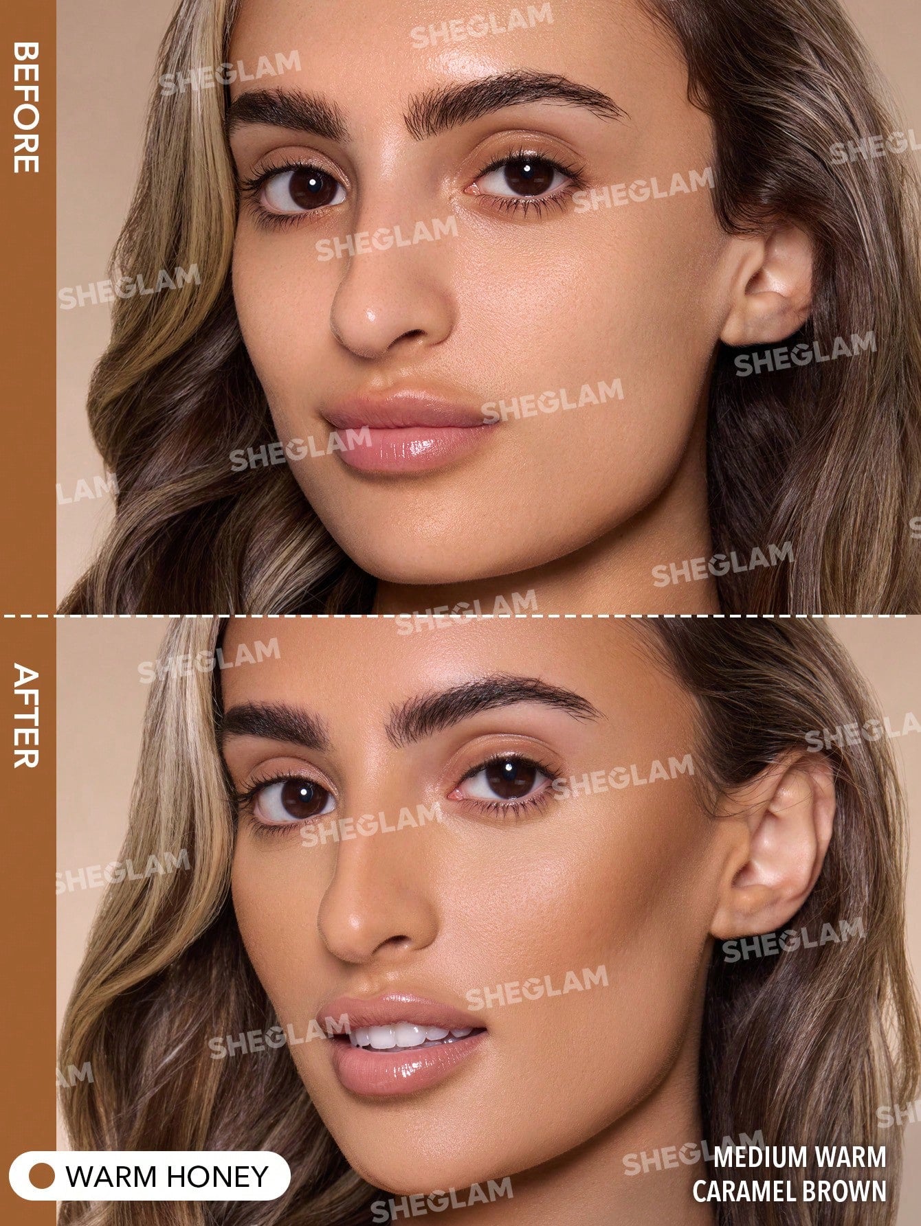 Bronzer líquido Warm Honey Sheglam