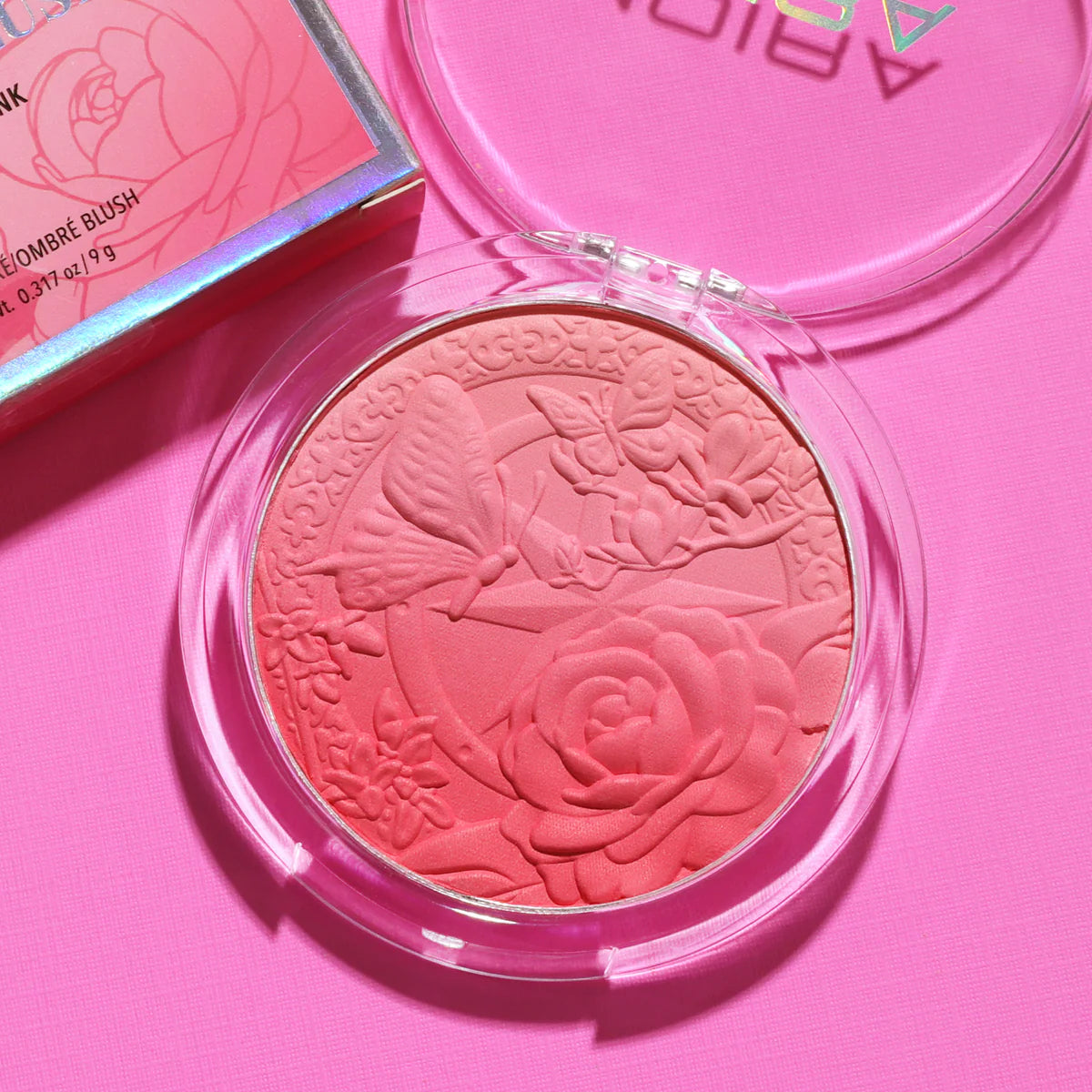 Rubor polvo Bella Pink Moira Beauty