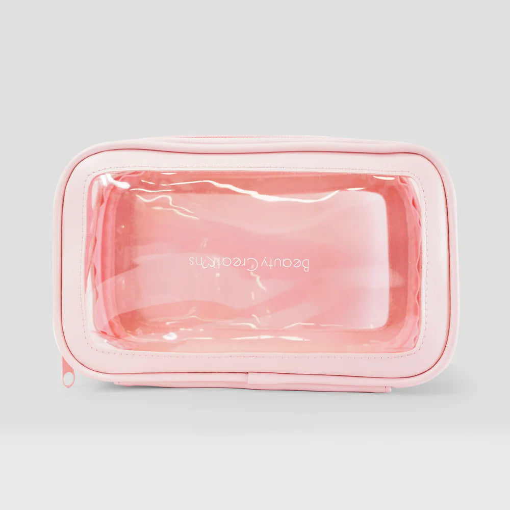 Neceser transparente Pink Beauty Creations