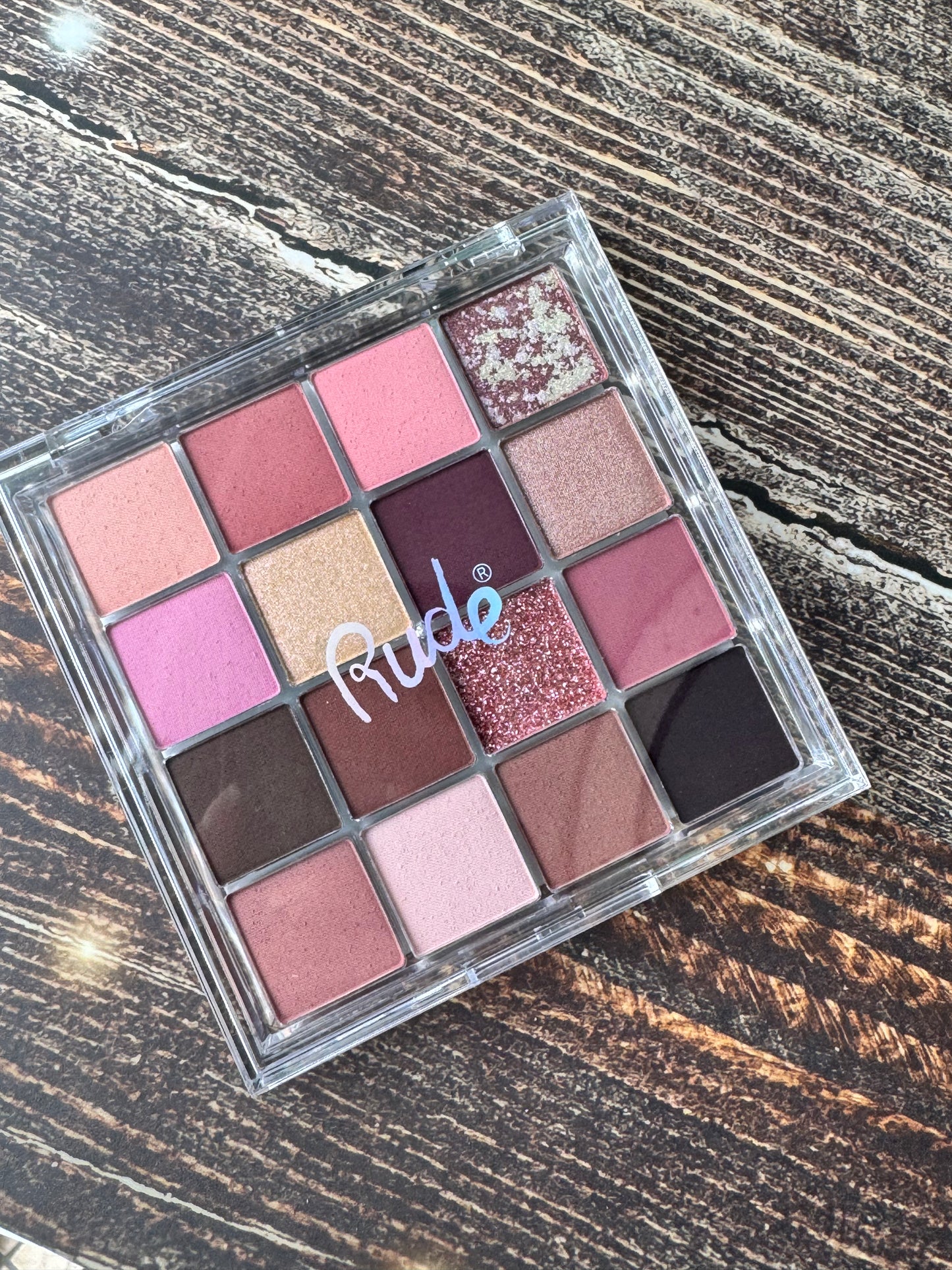 Be Square Palette Brainy Rude Cosmetics