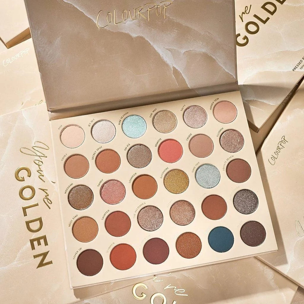 Paleta You’re Golden Colourpop