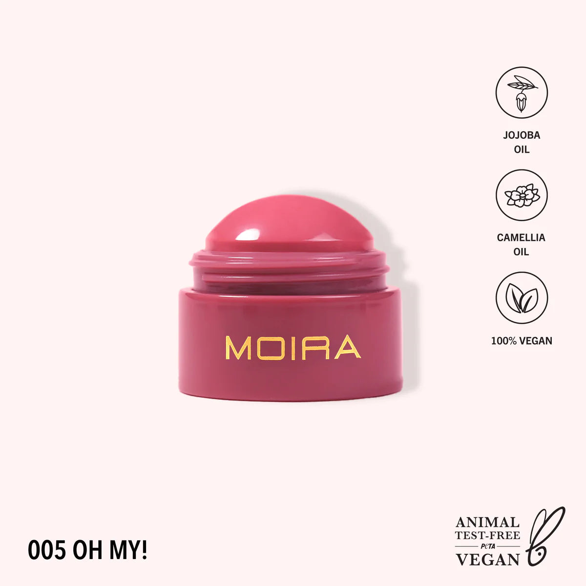 Soft Blush Balm Moira beauty