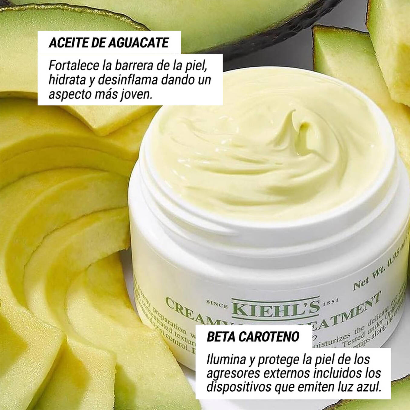 Creamy Eye Treatment with avocado Kiehls