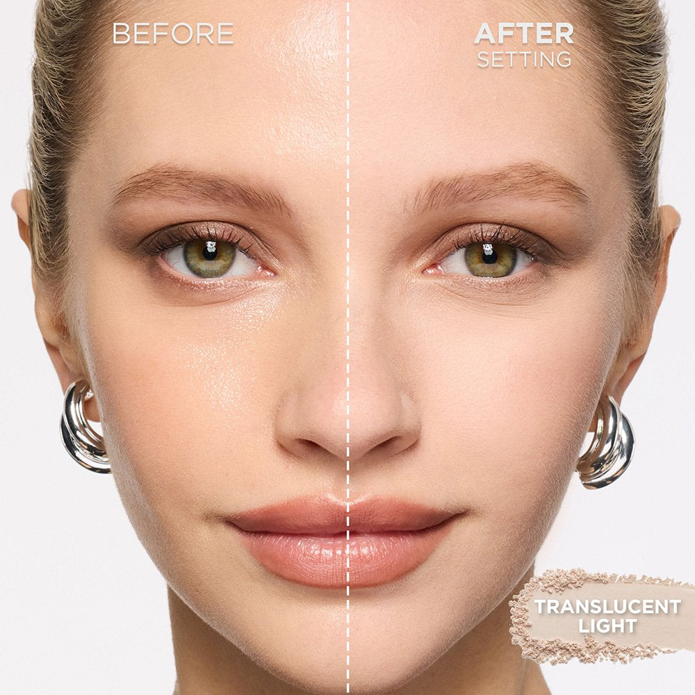 Infallible Blur-Fection Polvo 20 Translucent Light Loreal