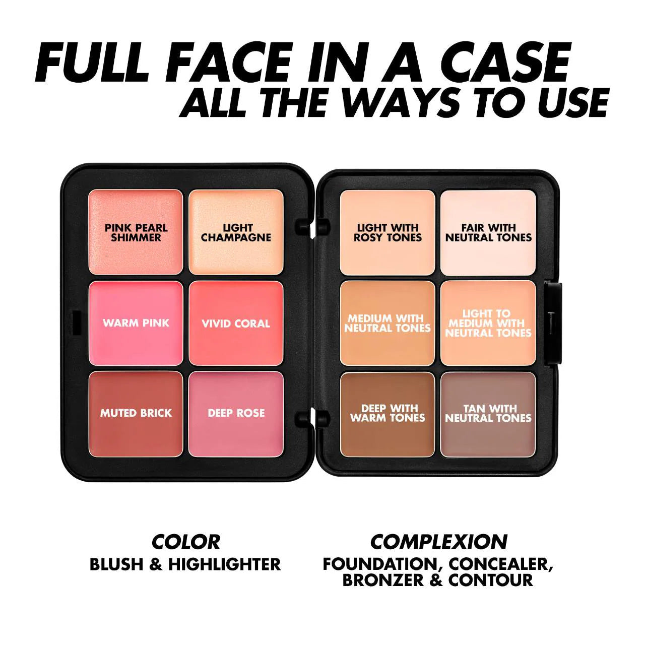 Full Face cream Palette Makeup Forever
