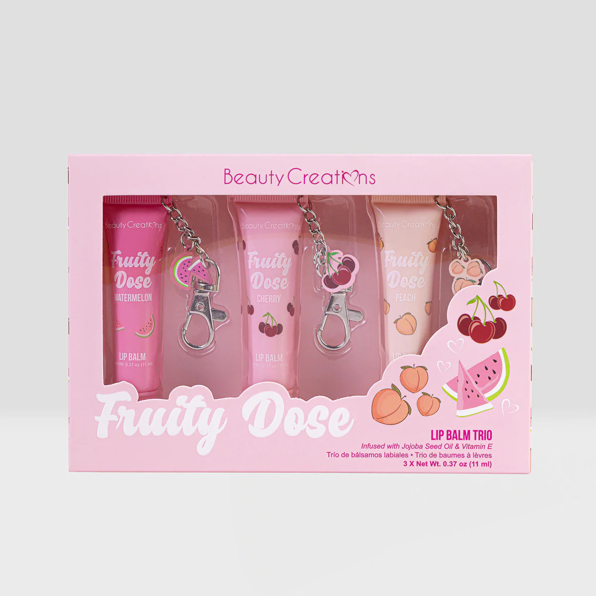 Fruity Dose Lip Balm Trío Beauty Creations