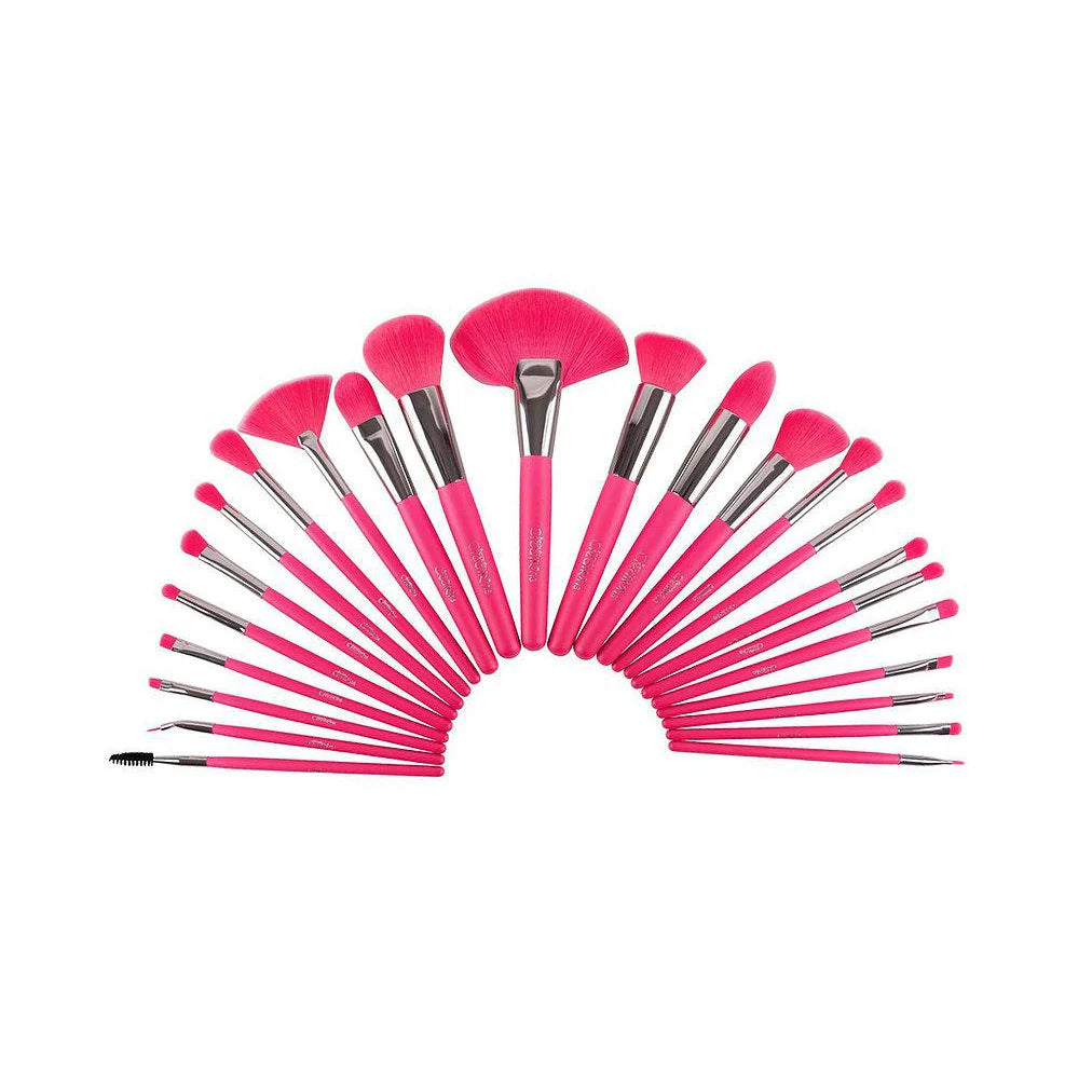 Set Brochas Fucsia Neón Beauty Creations