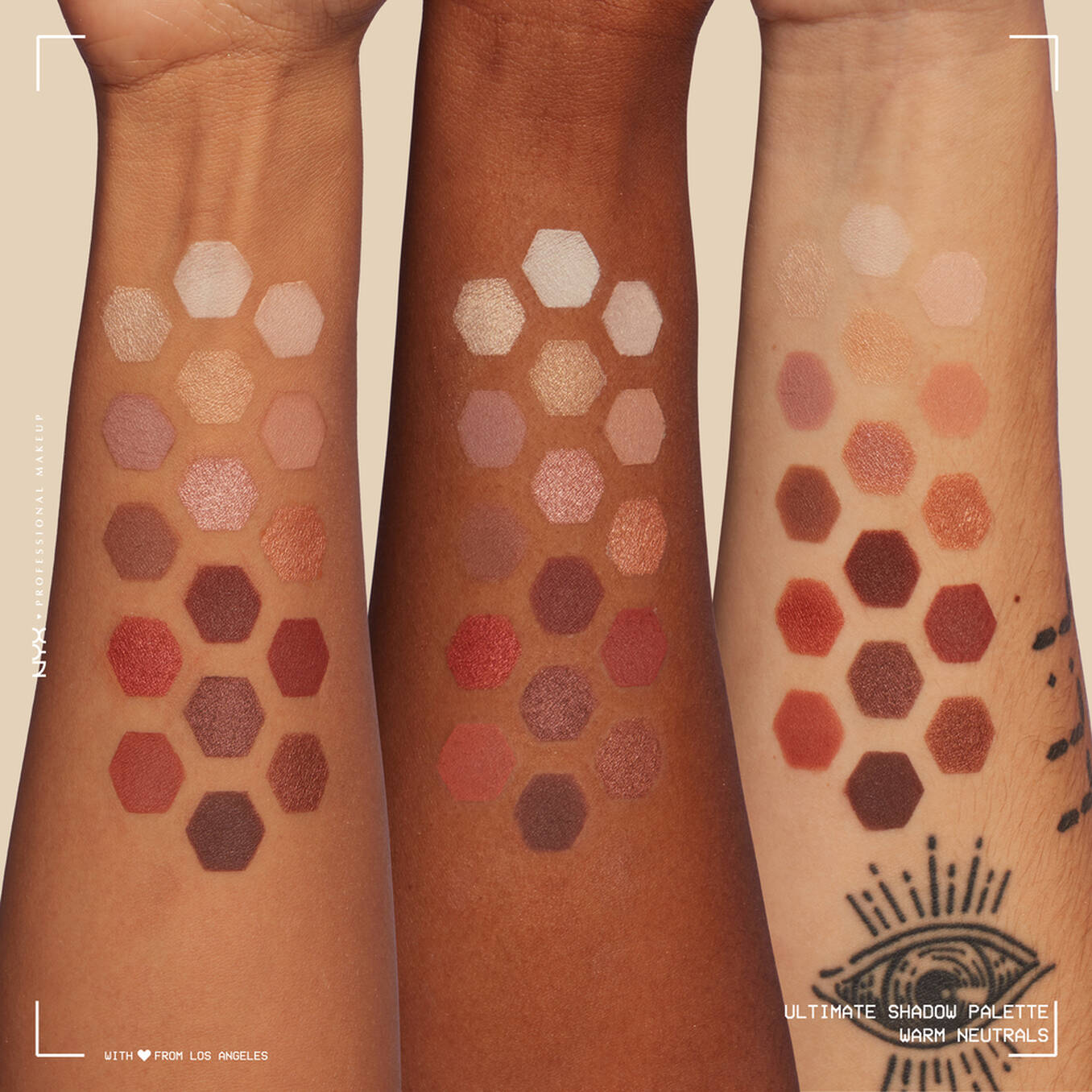 Ultimate Warm Neutrals Nyx Cosmetics