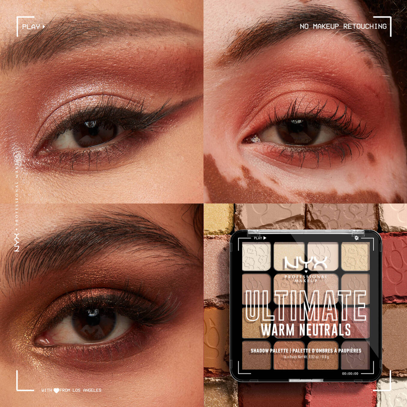 Ultimate Warm Neutrals Nyx Cosmetics
