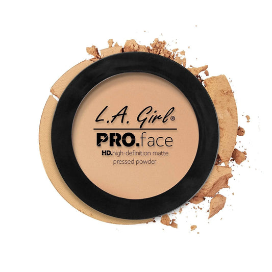 Pro Face Matte Nude Beige Polvo compacto L.a girl