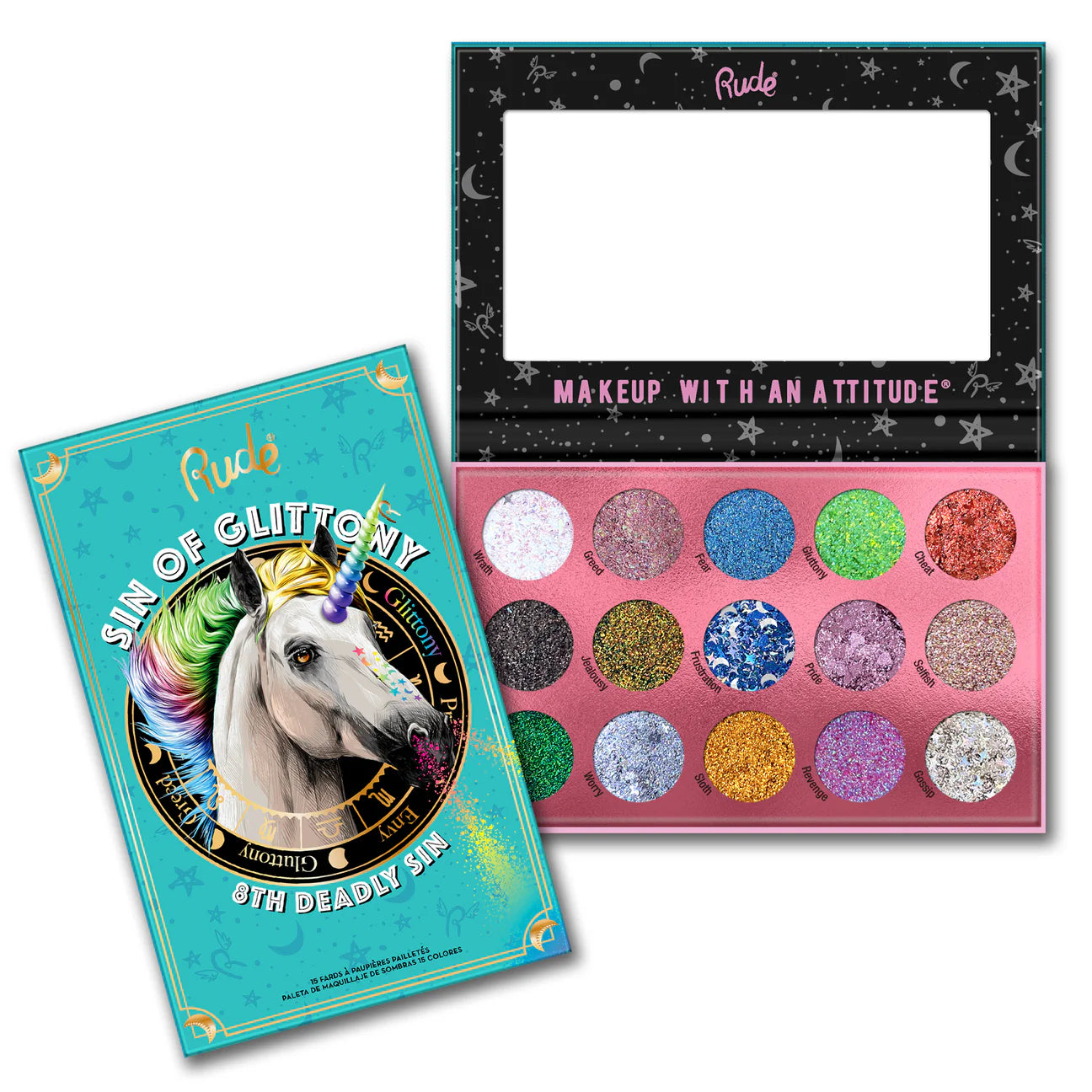 Sin of Glittony Glitter Rude Cosmetics