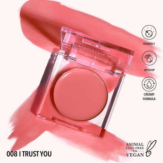 Loveheat Cream Blush 008 I Trust You Moira Beauty