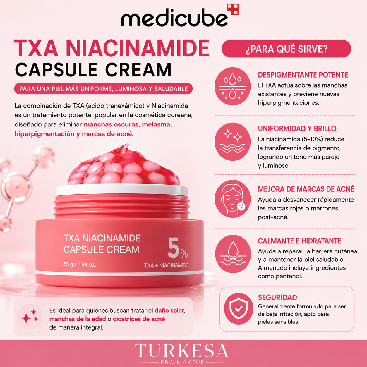 TXA Niacinamide Capsule Cream Medicube