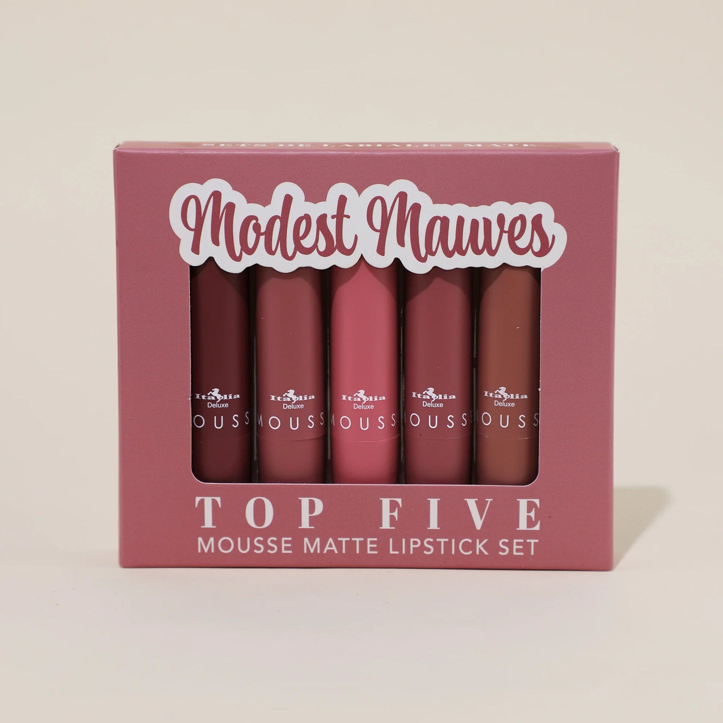 Set Labiales en Barra Modest Mauves Italia Deluxe