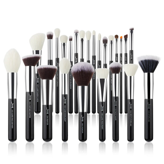 Set brochas negras y plateadas Jessup