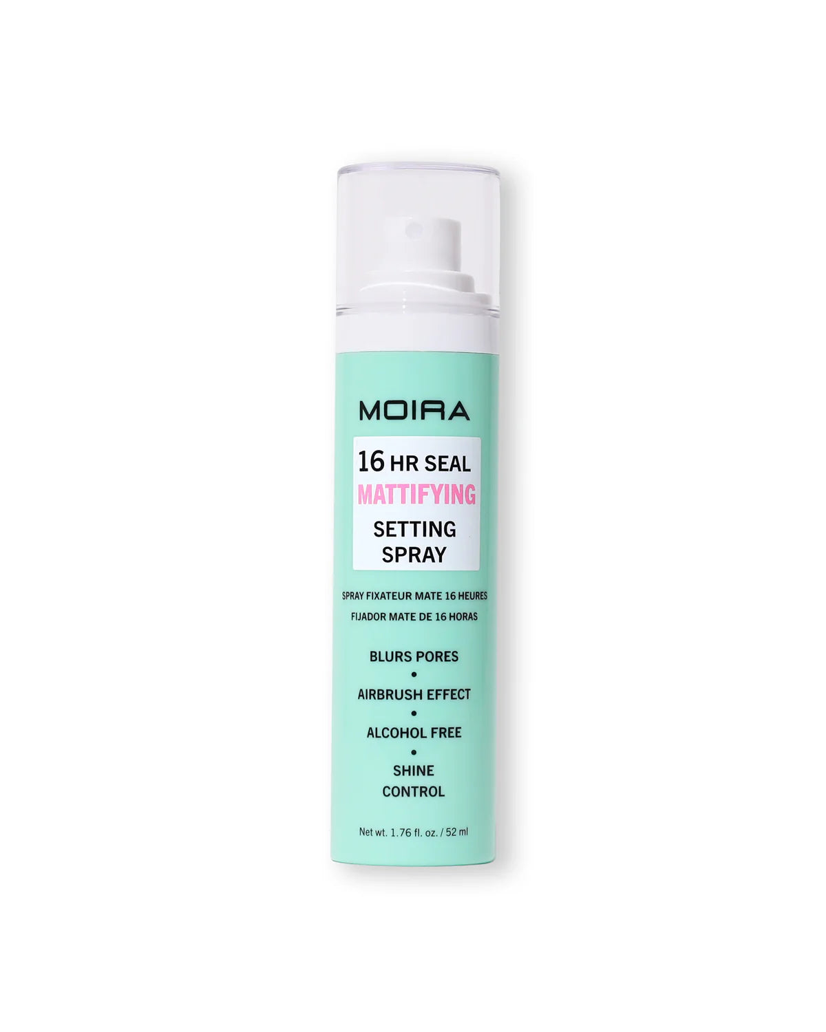 Fijador 16hr Seal Mattifying Moira Cosmetics