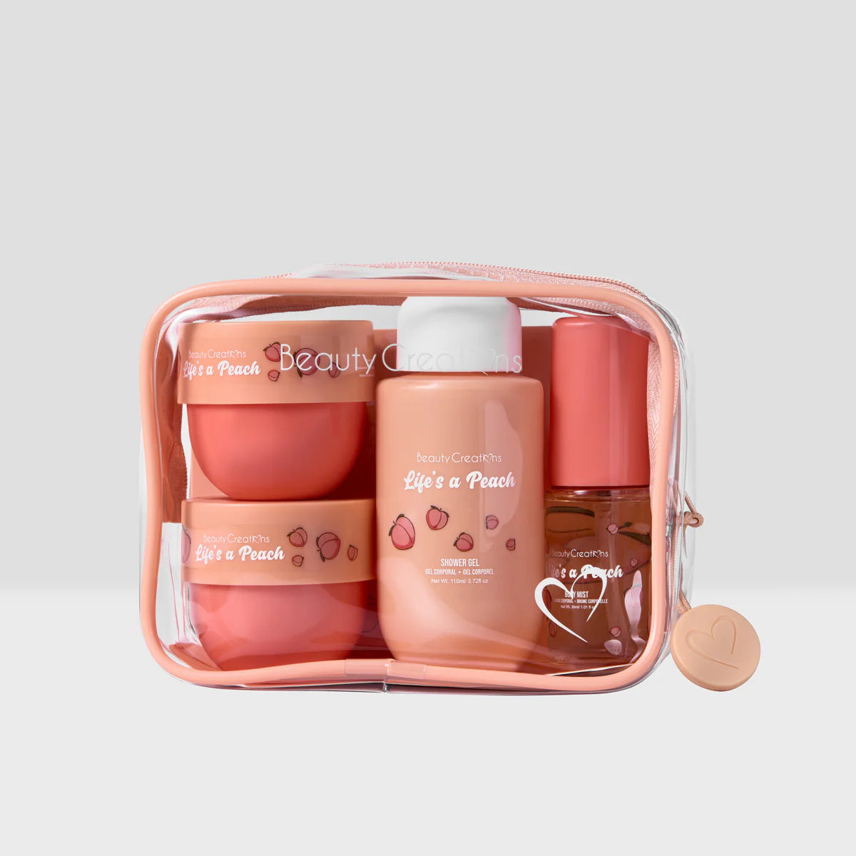 Set de Cuidado Corporal Life is a Peach  Beauty Creations