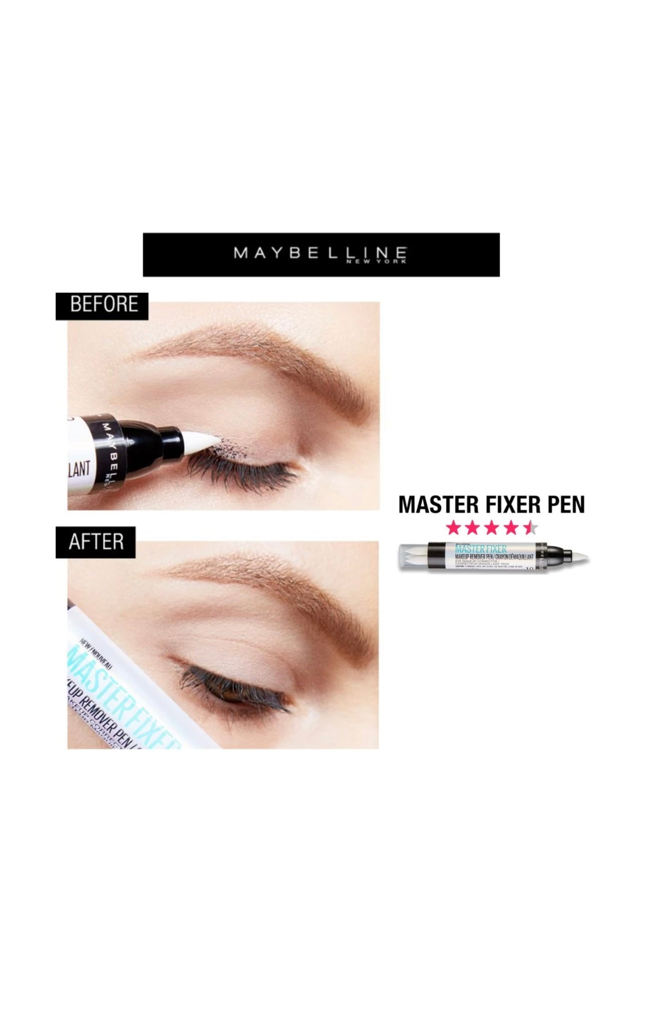 Master Fixer Removedor de Maquillaje Maybelline