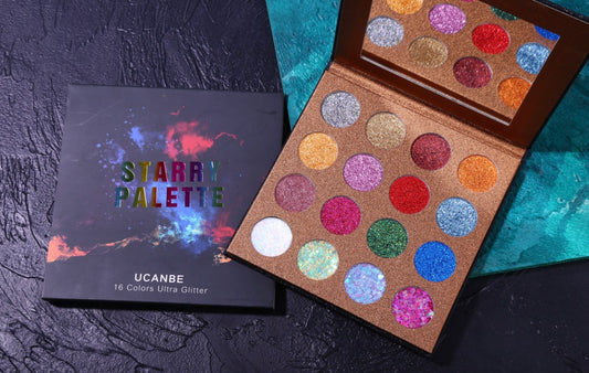 Starry Palette glitter Ucanbe