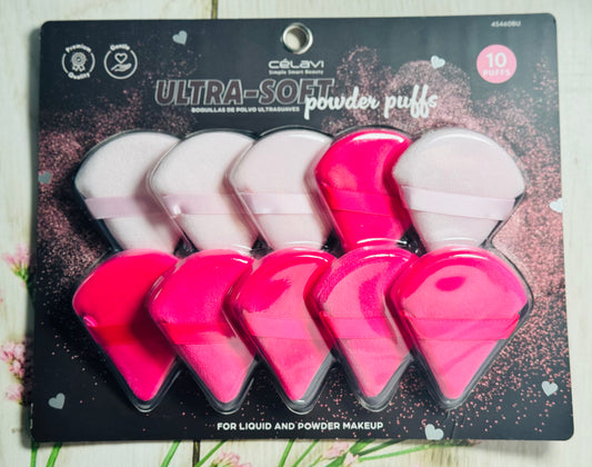 Set borlas triangulares para polvo