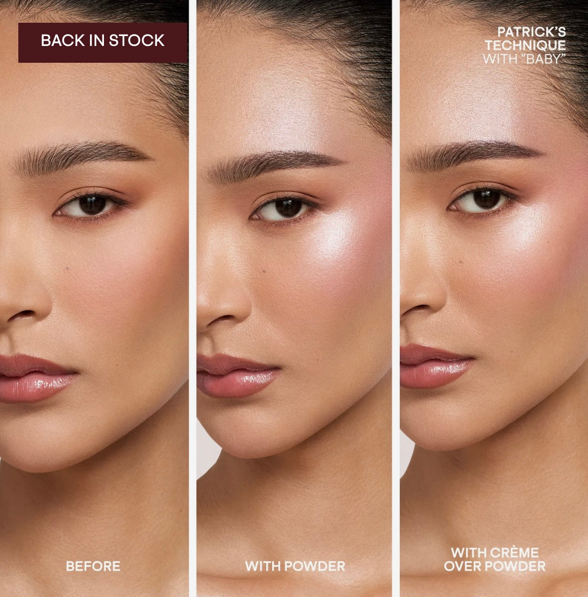 Major Glow creme & Powder Highlither duo Patrick Ta