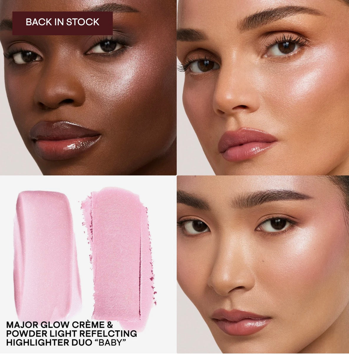 Major Glow creme & Powder Highlither duo Patrick Ta