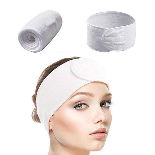 Vincha para maquillaje blanco