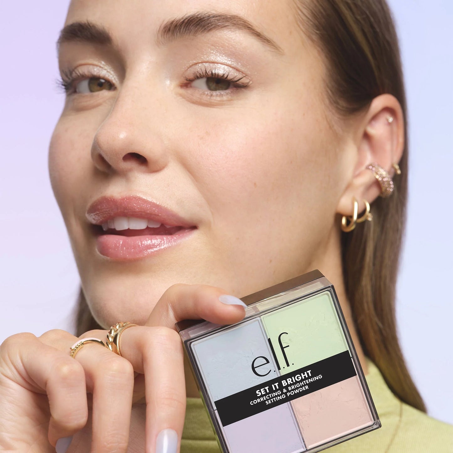 Set it Bright Powder Quad Elf Cosmetics