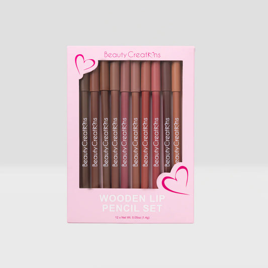 Lápices de Labios Wooden x12 Beauty Creations
