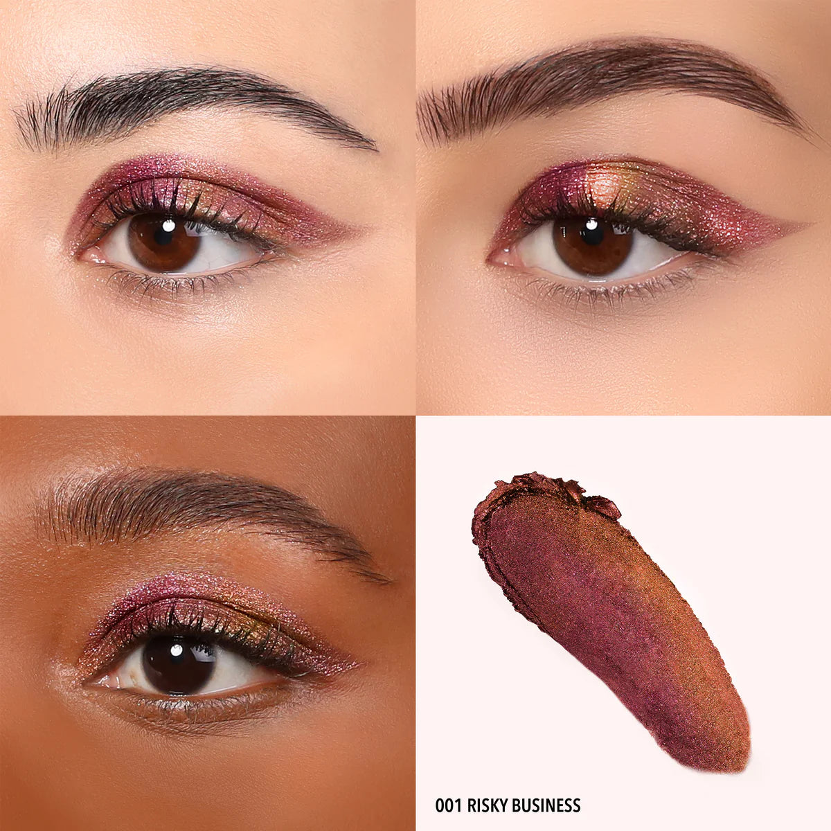 Sombra en barra Stellar Glaze  Moira Beauty