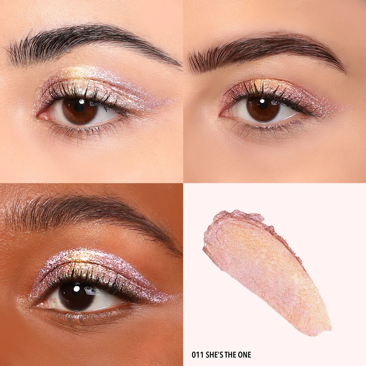 Sombra en barra Stellar Glaze  Moira Beauty