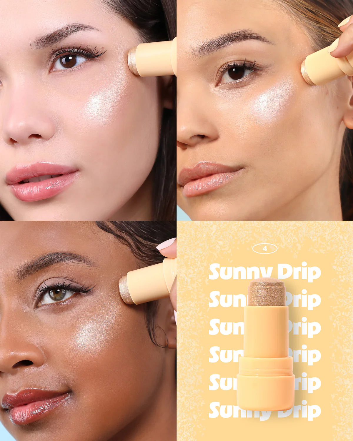 Iluminador en Barra Icy Glow Moira Beauty