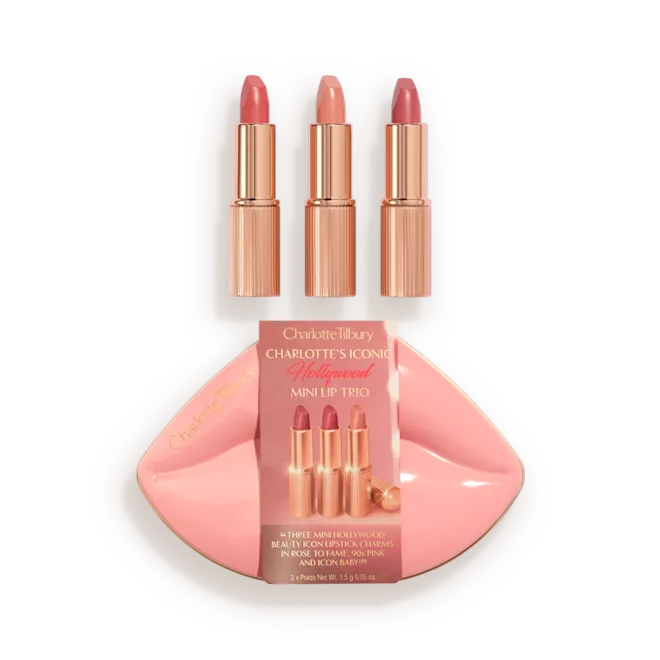 Hollywood Mini Lip Trio Charlotte Tilbury