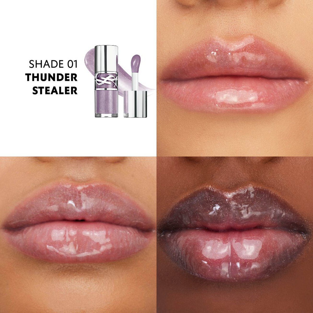 Plumping Lip Oil Gloss Thunder Stealer YSL