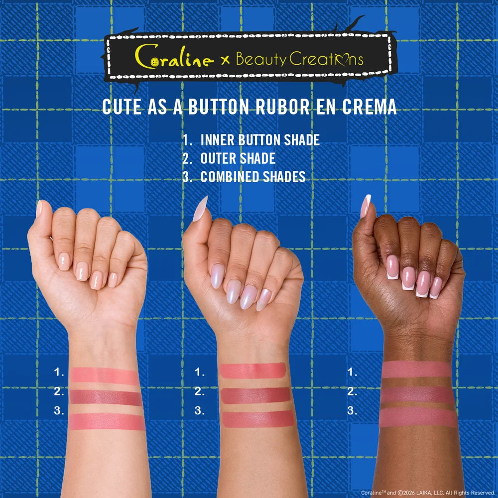 Button Rubor Crema Coraline Beauty Creations
