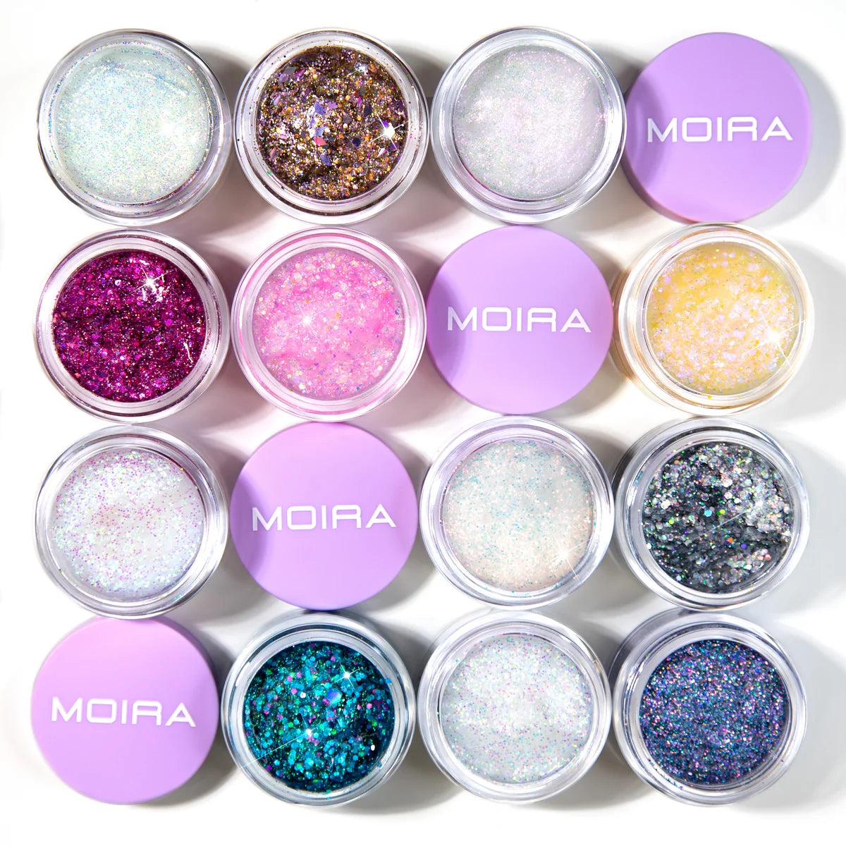 Hologram Glitter Gel Moira Beauty