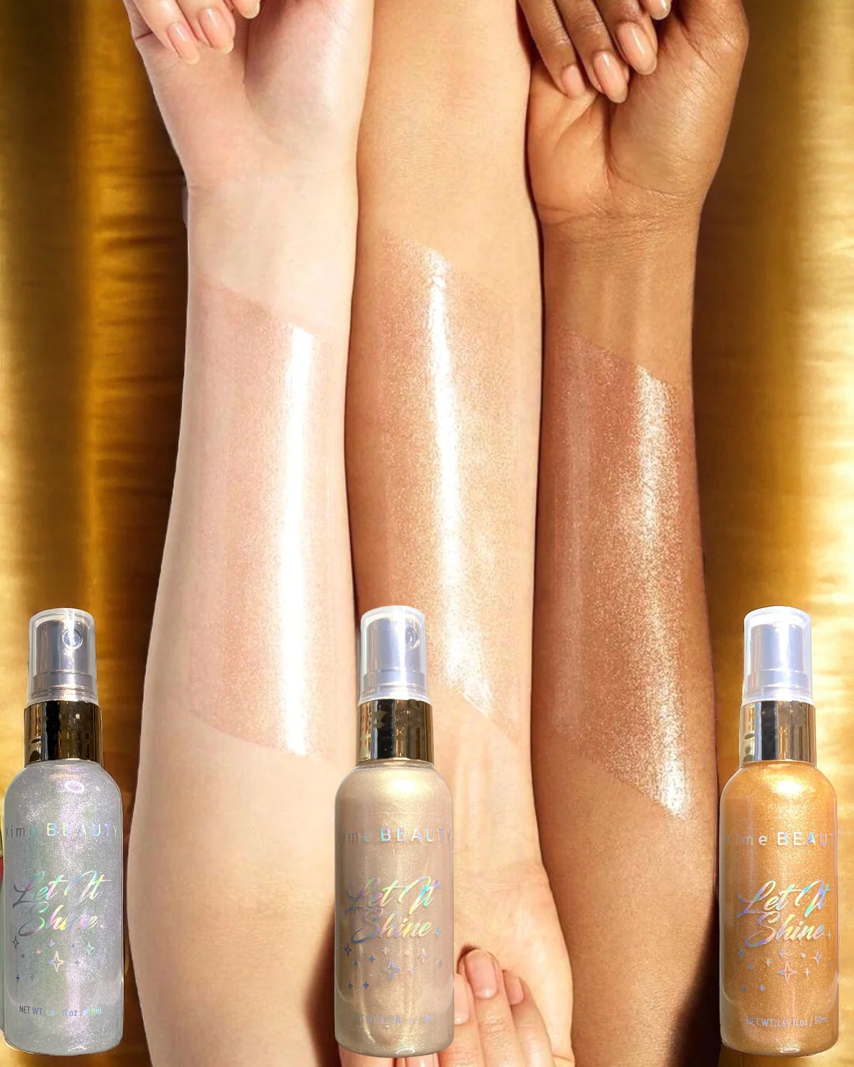 Brillo en spray Xime Beauty