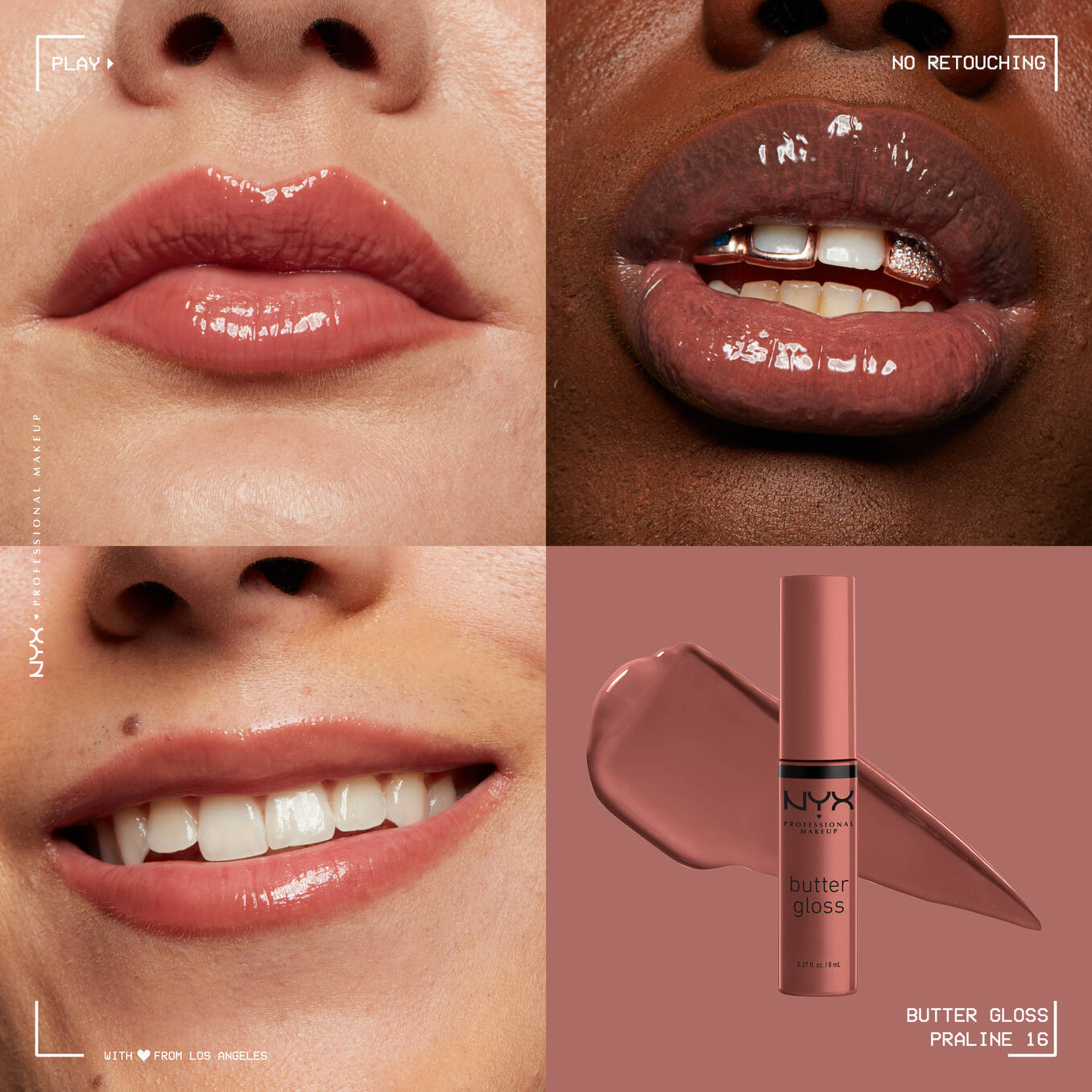 Butter Gloss Praline Nyx