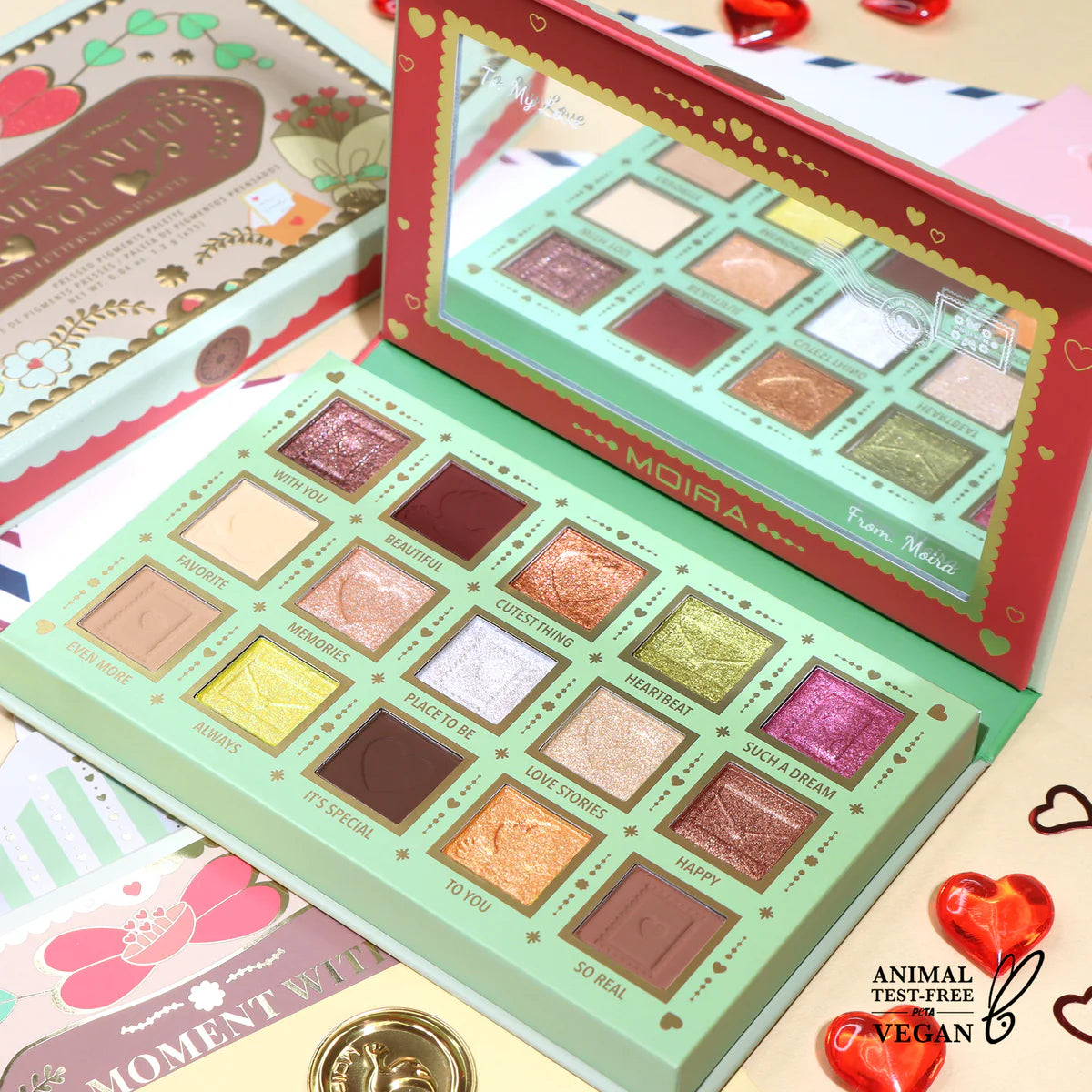 Paleta A moment with you Moira Beauty