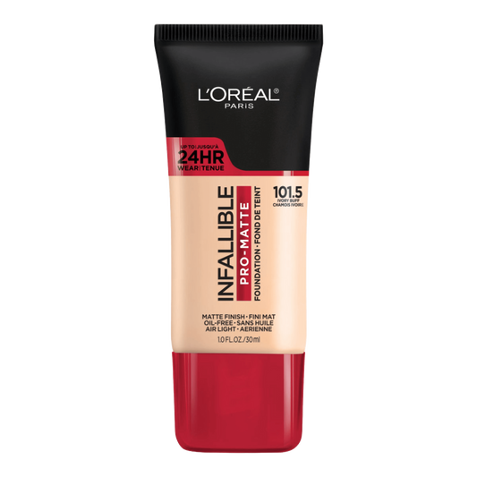 24H Infallible Pro Matte 101.5 Ivory Buff Loreal Paris