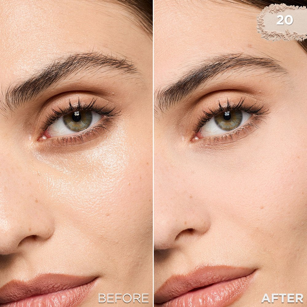 Infallible Blur-Fection Polvo 20 Translucent Light Loreal