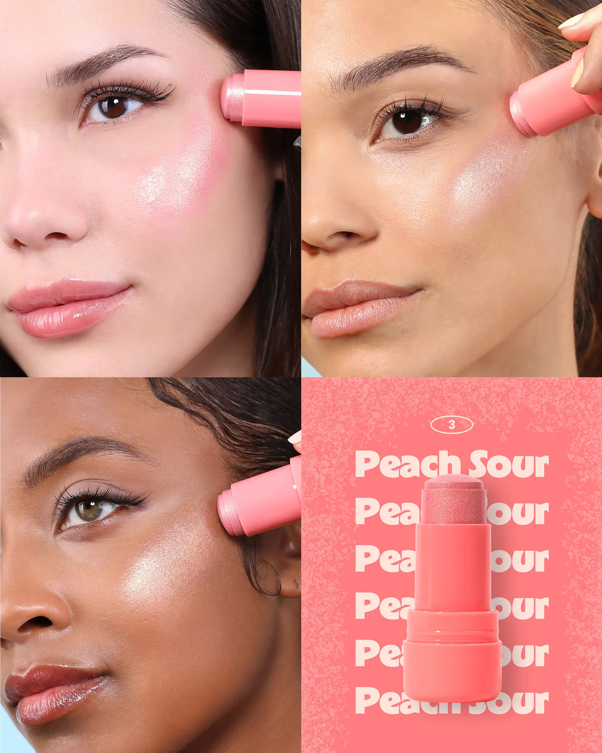 Icy Glow Jelly Stick Peach Sour Moira Beauty