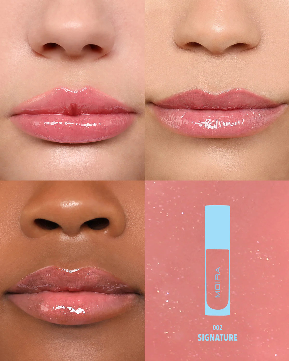 Lip chic Shimmer Gloss Moira Beauty